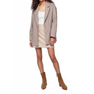 NEW GENTLE FAWN pascal relaxed fit coat in beige